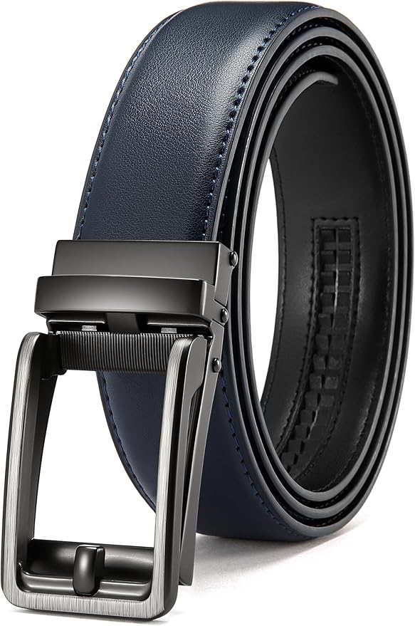 CHAOREN Click Belts for Men - Mens Ratchet Belt 1 3/8" for Dress Pants - Perfect Companion to Men's Oxfords