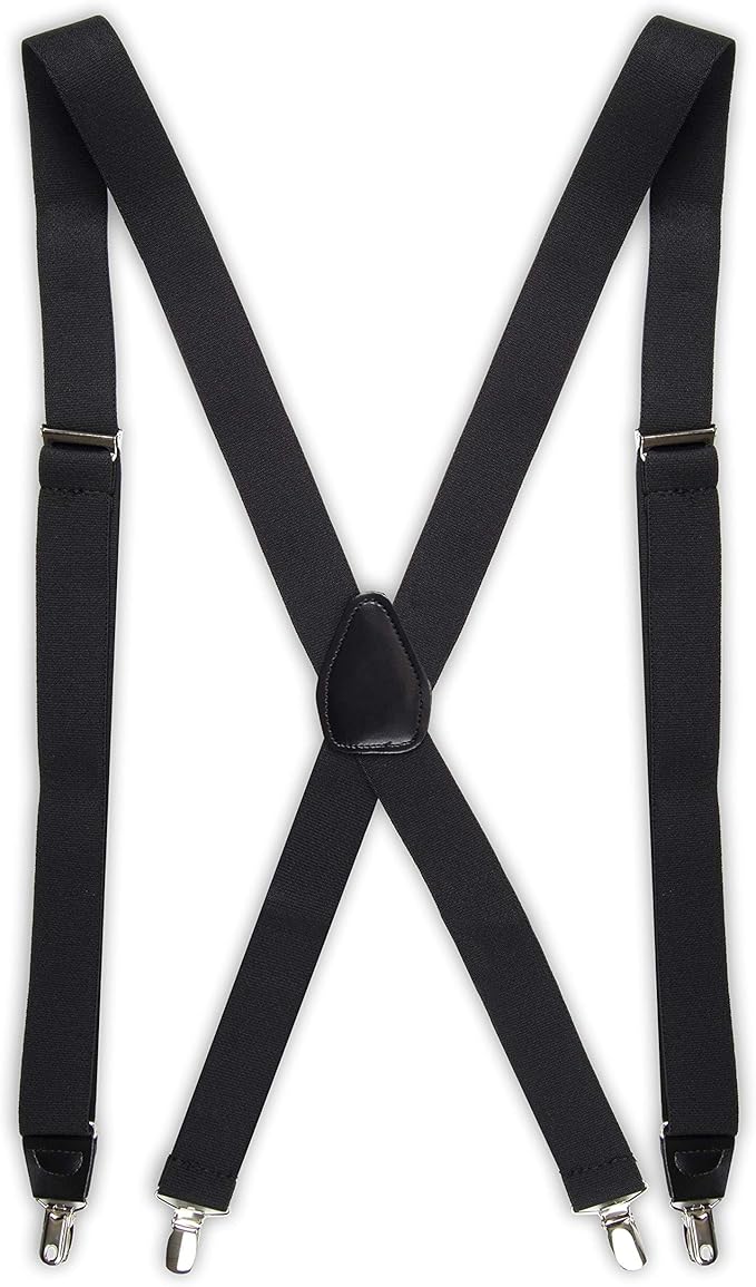 DOCKERS Men's Dockers Men's Solid Suspenders