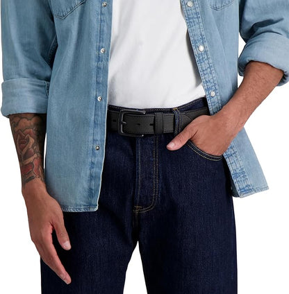 Levi’s Men’s Casual Leather Belt, Classic Strap for Jeans & Everyday Wear