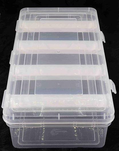 Plastic Bangles Box For Women with Adjustable 4 Rods | Multipurpose Jewellery Storage Boxes & Bangles Organizers For Travel, Chudi, Bracelet, Watches, Jewellery, Bride, Return Gift- Pack of 1