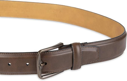 Dockers Men's Leather Casual Belt, Everyday Style (Regular and Big & Tall Sizing)