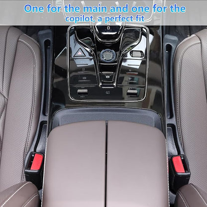 【Compatible with Mazda CX-5】 Seat Gap Filler,No Drop Seat Guard Compatible with Mazda CX-5,Drop Seat Guards for Cars(2Pcs),Emergency Keychain Car Escape Tool(2Pcs)