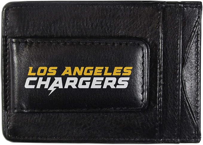 Siskiyou Sports NFL unisex Leather Cash & Cardholder & Money Clip