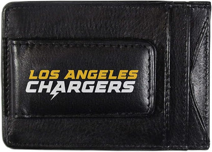 Siskiyou Sports NFL unisex Leather Cash & Cardholder & Money Clip