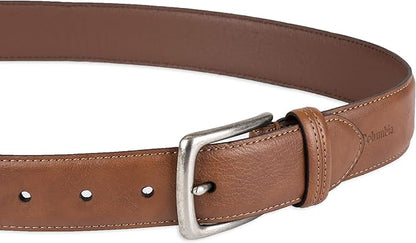 Columbia Men's Casual Everyday Leather Belt – Jeans, Chinos and Daily Wear