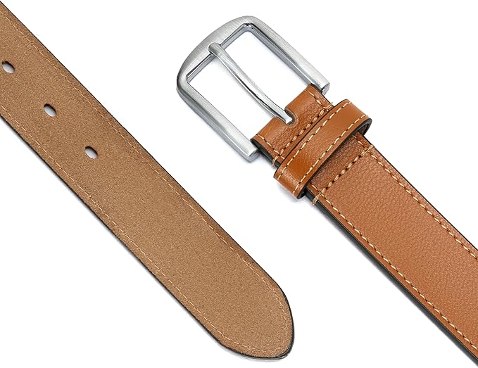 CHAOREN Mens Belts Leather - 35mm Genuine Leather Belt for Jeans - Men Gift for Casual Dress
