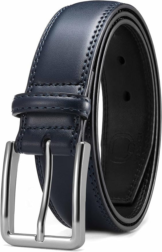 CHAOREN Mens Belt Leather - 1 3/8" Dress Belts for Men - Considerate Gift for Work Business Casual Jeans