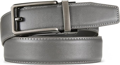 CHAOREN Click Belts for Men - Mens Ratchet Belt 1 3/8" for Dress Pants - Perfect Companion to Men's Oxfords