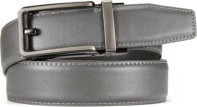 CHAOREN Click Belts for Men - Mens Ratchet Belt 1 3/8" for Dress Pants - Perfect Companion to Men's Oxfords