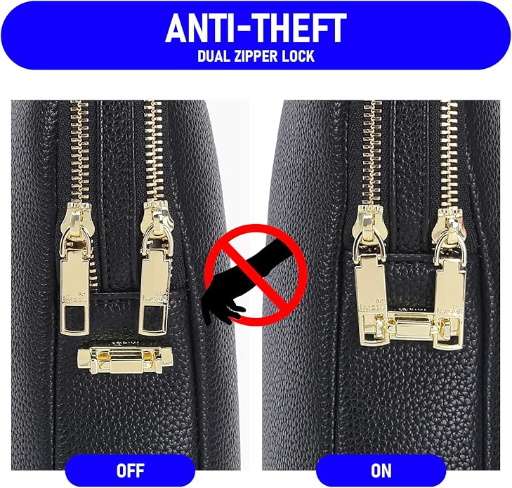 INICAT Small Sling Bag for Women Everyday & Travel Crossbody Bags Lightweight Cross Body Purses Vegan Leather