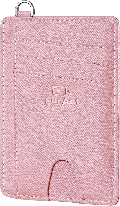 FurArt Slim Minimalist Wallet, Front Pocket Wallets, RFID Blocking, Credit Card Holder for Men