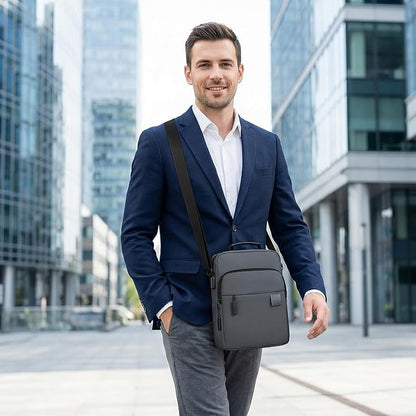 Messenger Bag for Men Sling Bag Anti Theft Crossbody Shoulder Bag Large Capacity Business Satchel for Travel Work