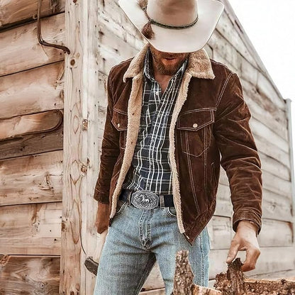 SANSTHS Western Cowboy Ratchet Belts for Men Women Leather Cowboy Belt with Automatic Western Buckle for Jeans Gifts
