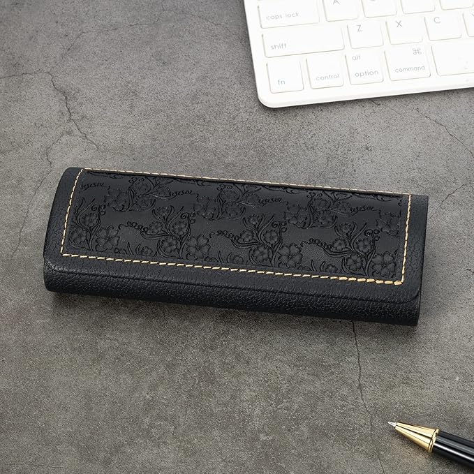 Vemiss Hard Shell Eyeglass Cases, Lightweight Portable Glasses Case for Women Men