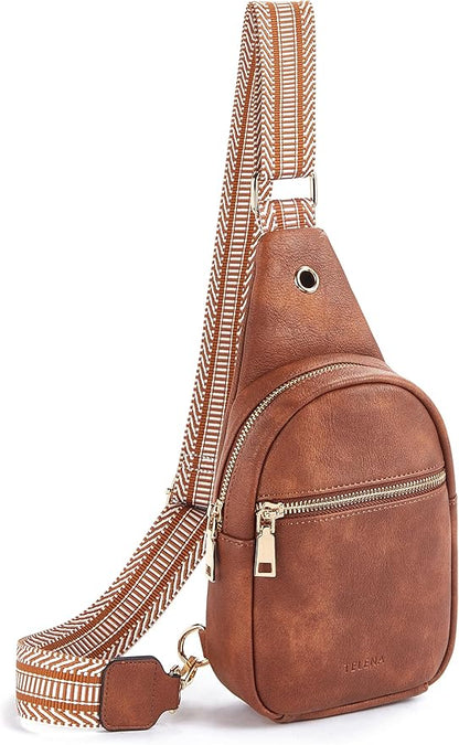 Telena Crossbody Bags for Women Leather Cross Body Sling Bag for Woman Travel