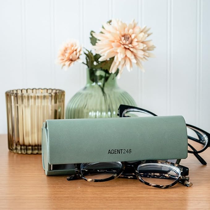Eyeglass and Sunglass 2-Compartment Travel Case