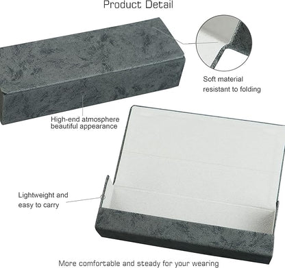 VisionGlobal Hard Shell Eyeglass Case for Eyeglasses and Sunglasses for Men/Women and Kids