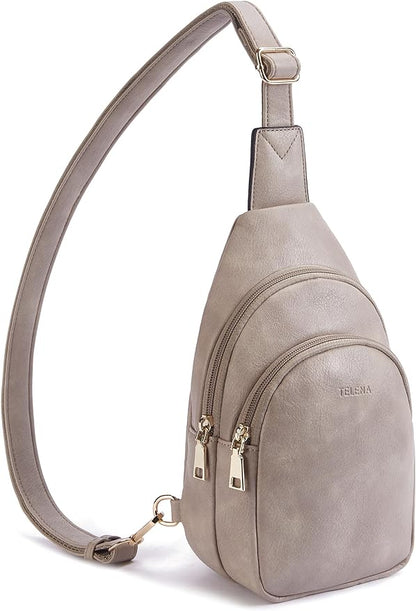 Telena Crossbody Bags for Women Leather Cross Body Sling Bag for Woman Travel
