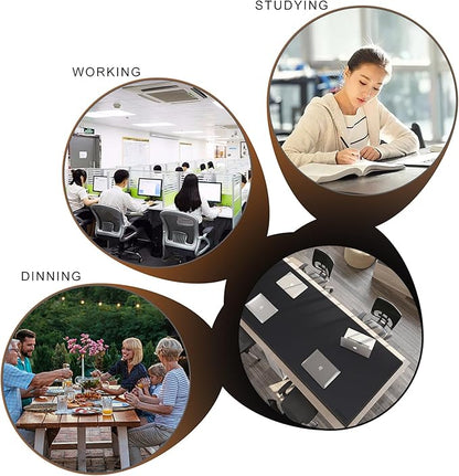 MAIDERN Leather Desk Mat, (5XL) 78.7” x 31.5” Reversible Office Desk Pad Mat, Cork & Leather Large Mouse pad for Desk, Waterproof Computer Desk Mat for Gaming Home Office (Black)