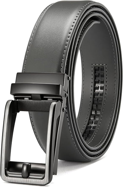 CHAOREN Click Belts for Men - Mens Ratchet Belt 1 3/8" for Dress Pants - Perfect Companion to Men's Oxfords