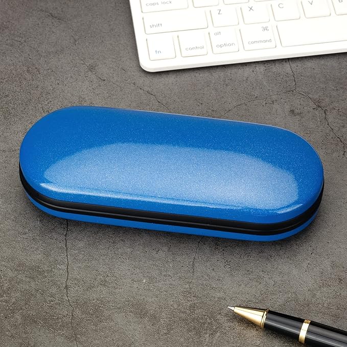 Vemiss Hard Shell Eyeglass Cases, Lightweight Portable Glasses Case for Women Men