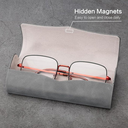 Vemiss Hard Shell Eyeglass Cases, Lightweight Portable Glasses Case for Women Men