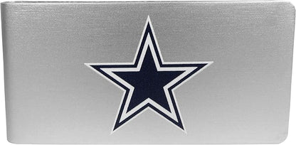 Siskiyou Sports NFL unisex Leather Cash & Cardholder & Money Clip