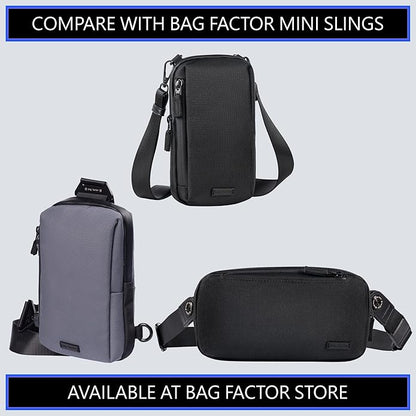 Cell Phone Crossbody Sling Bag EDC – RFID Small Shoulder Bag with Urban Tech Aesthetic