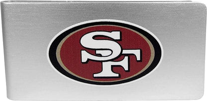 Siskiyou Sports NFL unisex Leather Cash & Cardholder & Money Clip