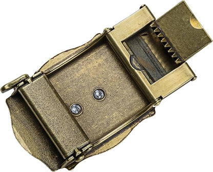 Barry.Wang Mens Belts Leather Ratchet Automatic Buckle Slide Click 1 3/8" Designer Dress Fashion Classic Casual Work Business