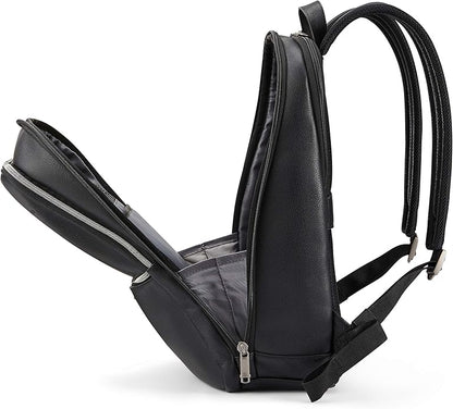 Samsonite Classic Leather Slim Backpack