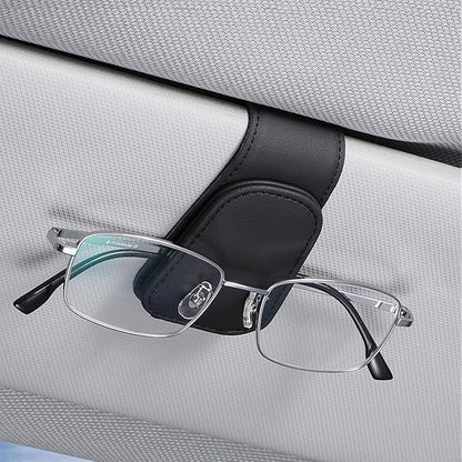 Car Seat Gap Filler, Seat Gap Organizer with Phone Holder, Car Seat Accessories, Car Organizer Fit Car SUV Truck, 2PCS Seat Gap Filler and 2 Pack Sunglass Holder Black