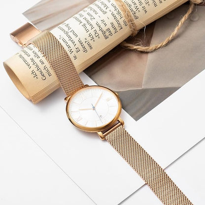 EACHE Stainless Steel Mesh Watch Band for Men Women, Quick Release Mesh Watch Straps 12mm 14mm 16mm 18mm 20mm 22mm