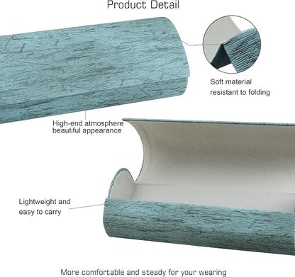 VisionGlobal Hard Shell Eyeglass Case for Eyeglasses and Sunglasses for Men/Women and Kids