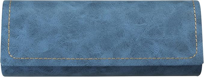 VisionGlobal Hard Shell Eyeglass Case for Eyeglasses and Sunglasses for Men/Women and Kids