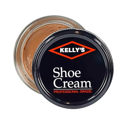 Kelly's Bark Shoe Polish 1.5 oz - Professional Leather Shoe Cream