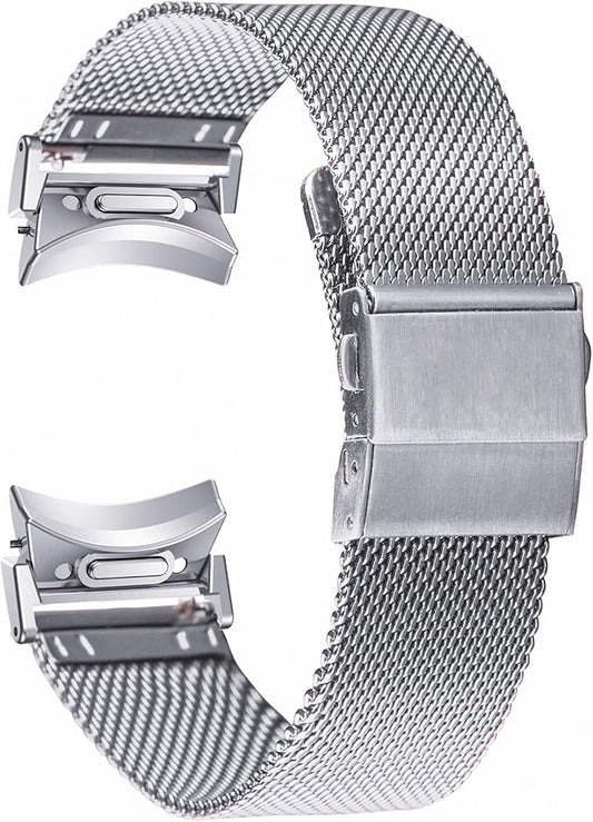 EACHE Stainless Steel Mesh Watch Band for Men Women, Quick Release Mesh Watch Straps 12mm 14mm 16mm 18mm 20mm 22mm