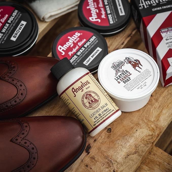 Angelus Leather Conditioning Balm, 4oz bottle (210-04-000)