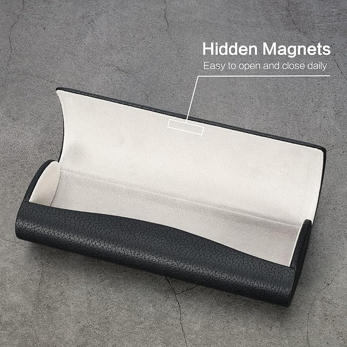Vemiss Hard Shell Eyeglass Cases, Lightweight Portable Glasses Case for Women Men
