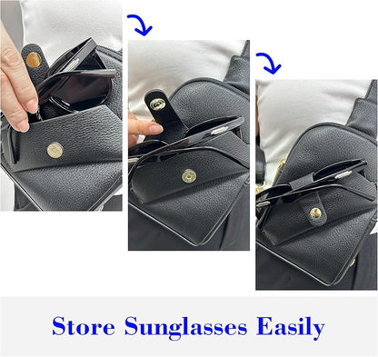 INICAT Small Sling Bag for Women Everyday & Travel Crossbody Bags Lightweight Cross Body Purses Vegan Leather