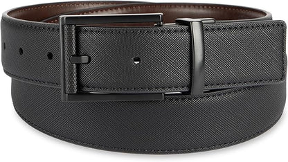Kenneth Cole REACTION Men's 2-in-1 Reversible Dress Belt