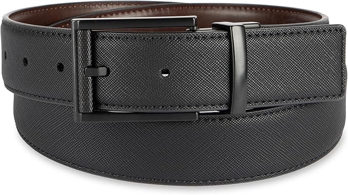 Kenneth Cole REACTION Men's 2-in-1 Reversible Dress Belt