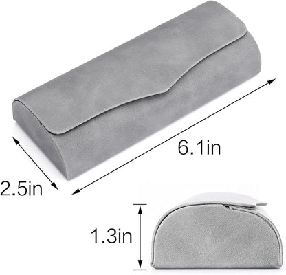 Vemiss Hard Shell Eyeglass Cases, Lightweight Portable Glasses Case for Women Men
