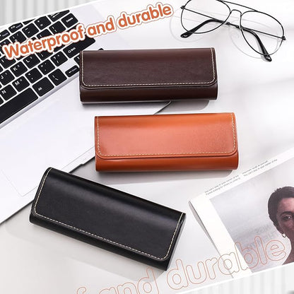 6Pack Glasses Case, Eyeglasses Case Hard Shell, Lightweight Portable Case for Sunglasses Eye Glasses Case with Cleaning Cloth
