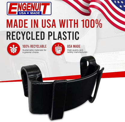USA Made Cap Keeper – Compact & Lightweight Hat Organizer – Reliable Cap Hanger with Clip Holder for Secure, Organized Visor Storage – Ideal Car Accessory