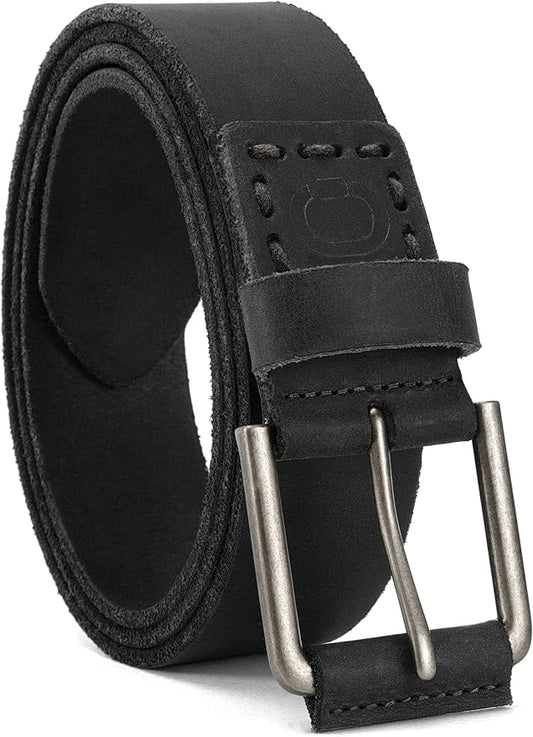 CHAOREN Full Grain Leather Belt for Men, Work Belts for Men Heavy Duty, Daily Wear for Jeans Pants