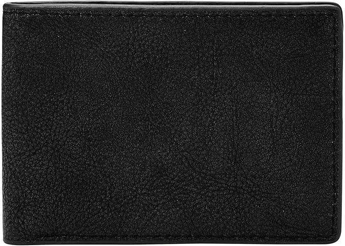 Fossil Men's Leather Slim Minimalist Bifold Front Pocket Wallet for Men