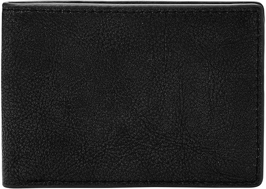 Fossil Men's Leather Slim Minimalist Bifold Front Pocket Wallet for Men