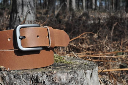 Ashford Ridge 34mm (1.25") Full Hide Leather Belt - Made in England