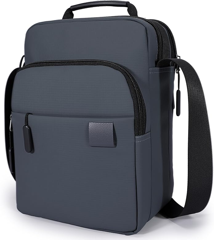Messenger Bag for Men Sling Bag Anti Theft Crossbody Shoulder Bag Large Capacity Business Satchel for Travel Work